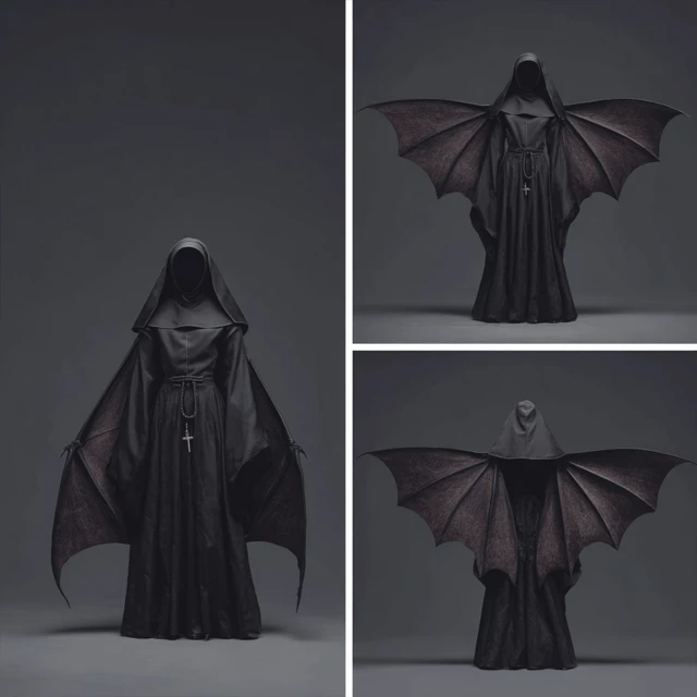 Nun Bat Costume Design Perfect for Concerts