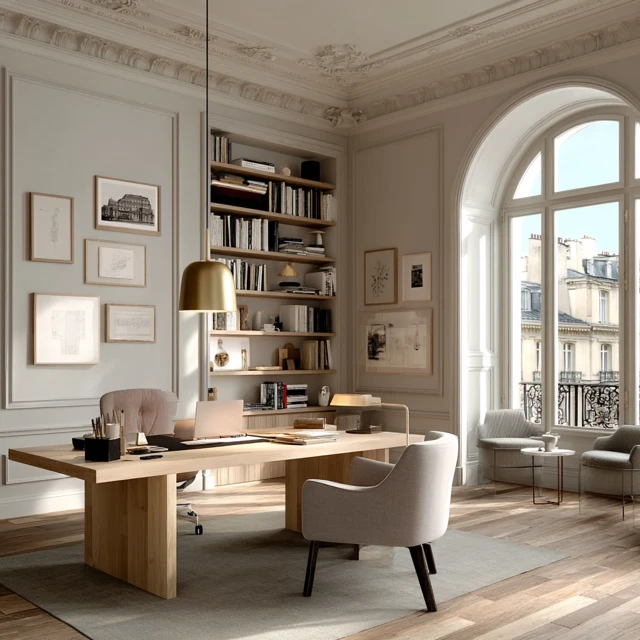Executive Office Interior Design in Paris Architecture Firm
