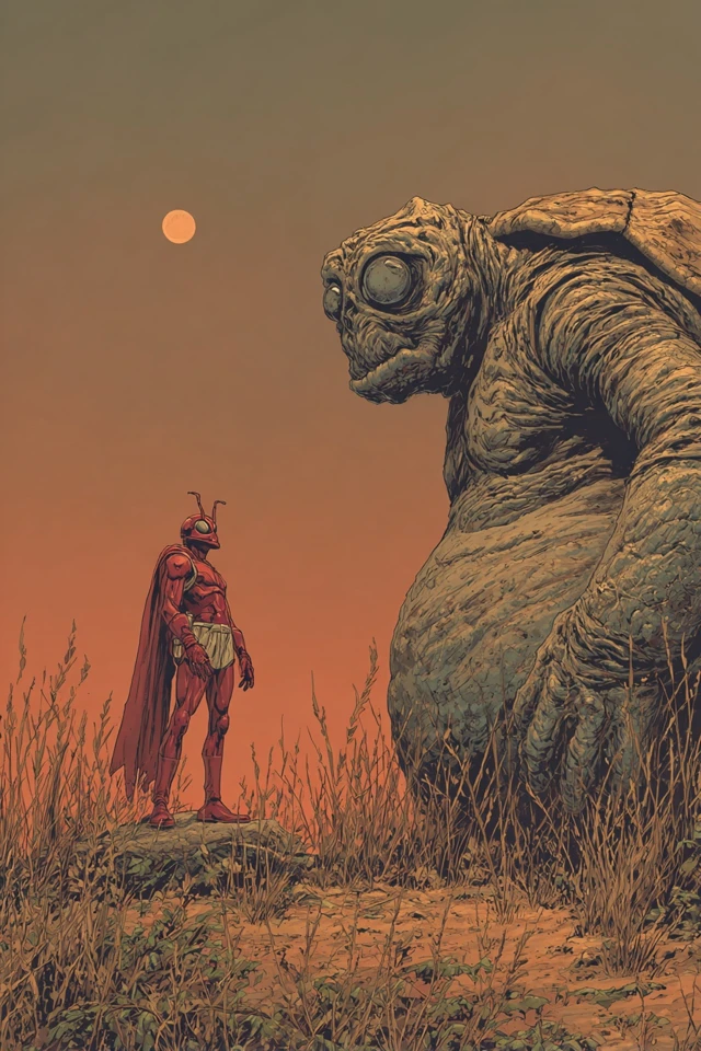 BugMan vs Intangible Brute Comic Book Cover