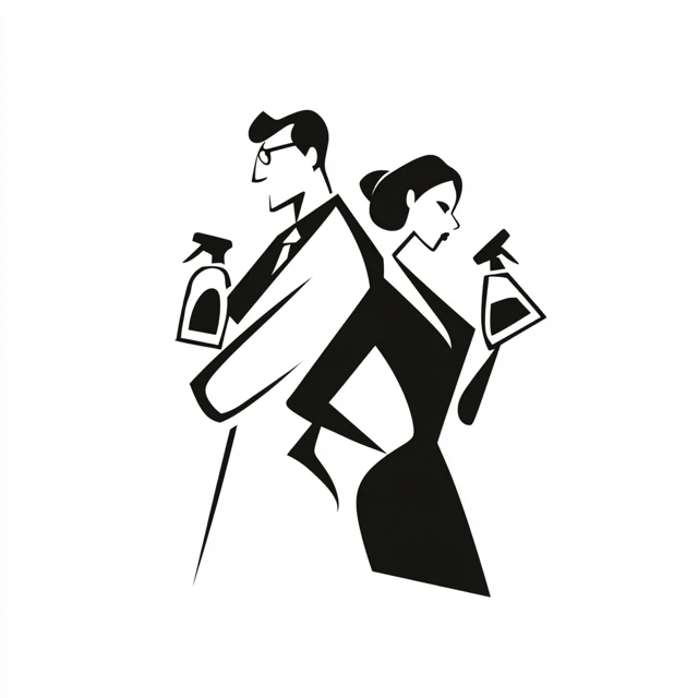 Kitchen Cleaning Experts Logo Design