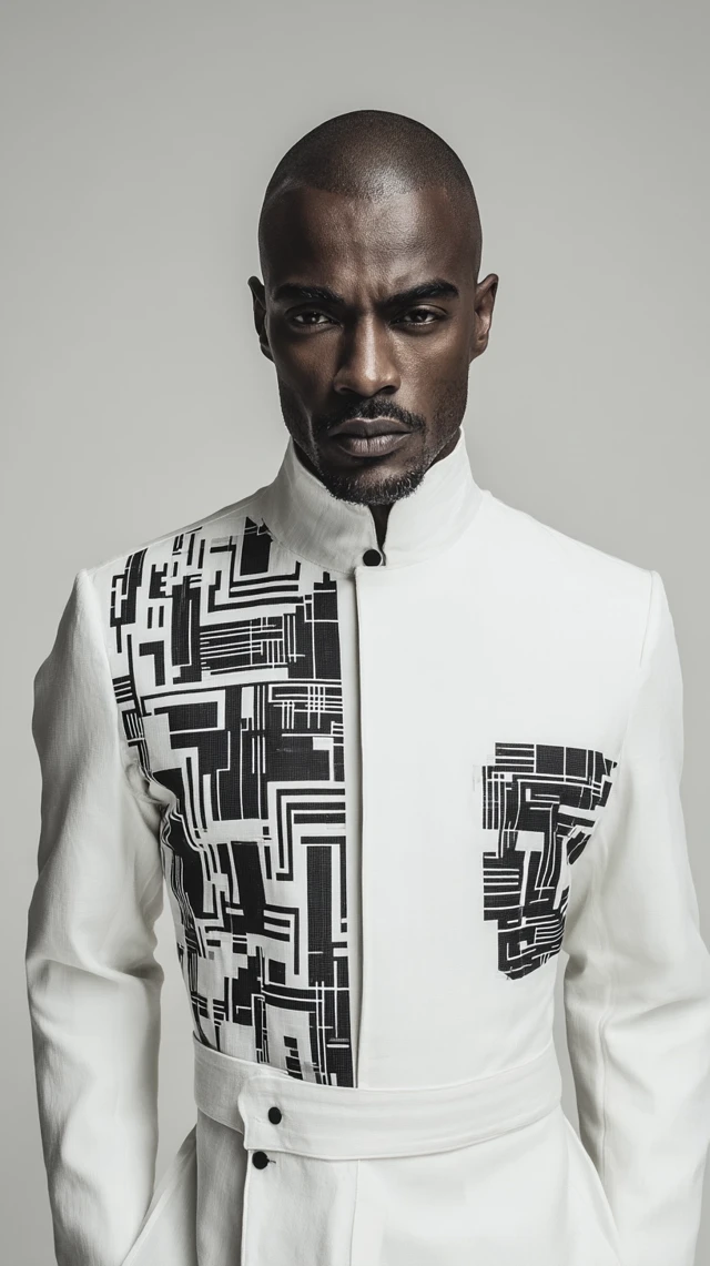 Elegant African American Male Fashion Editorial