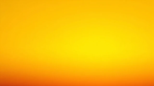 Yellow Orange Sky Gradient Illustration