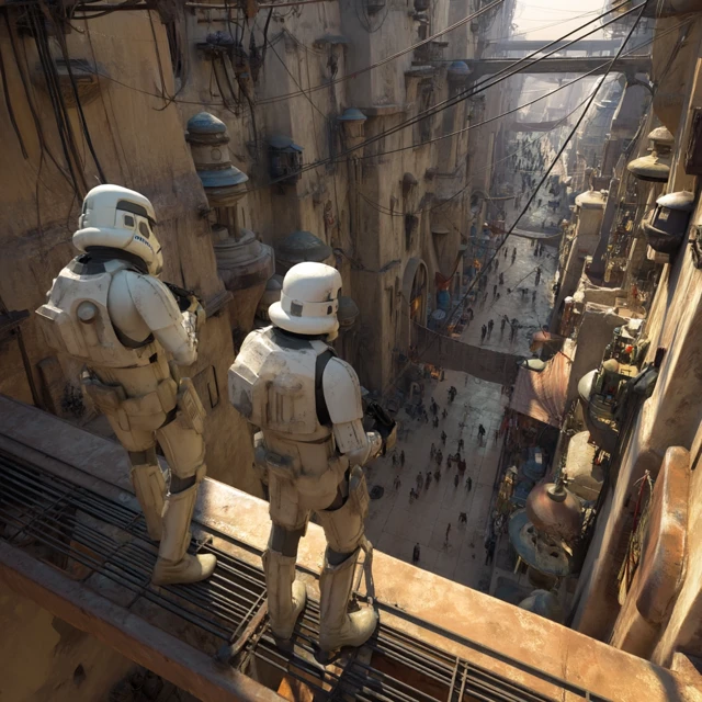 Star Wars Ferrix Marketplace: Stunning Vista