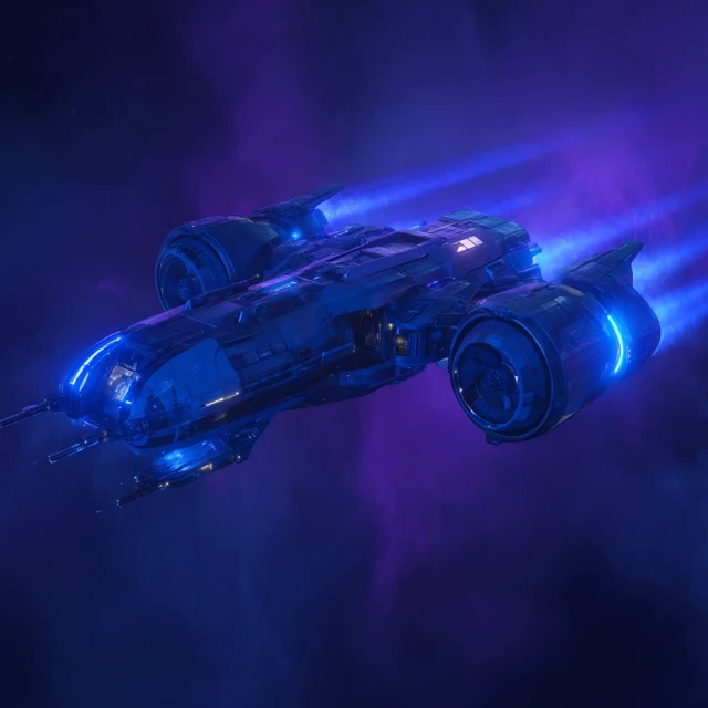 3D Star Wars Ship Concept Art