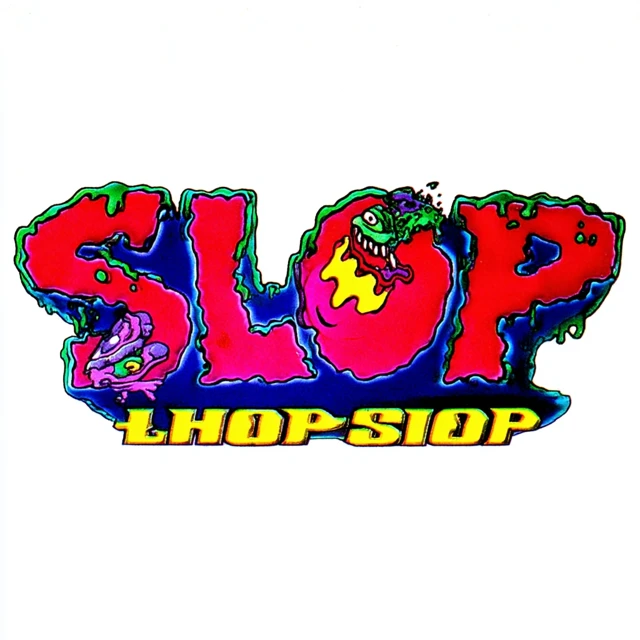 Slop Shop Text Logo Design