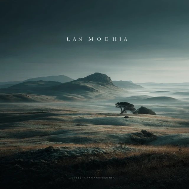Langmoheia Album Cover Minimalistic Nature