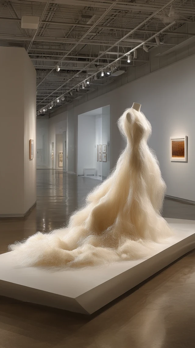 Hair Couture Dress Ice Effect Art Gallery