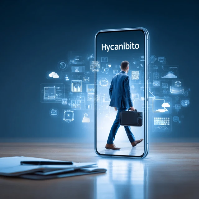 Hycanbito Business Technology Innovation Concept