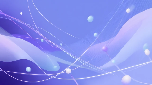 Abstract Data Flow Illustration Cloud Computing