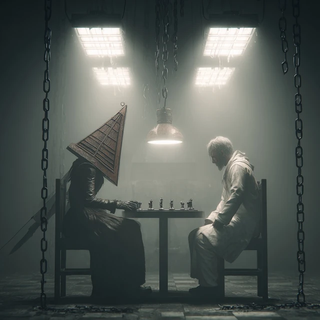 Silent Hill 2 Remake Pyramid Head Chess