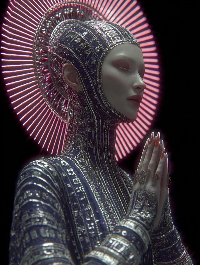 Celestial Fashion Radiating Galactic Grace