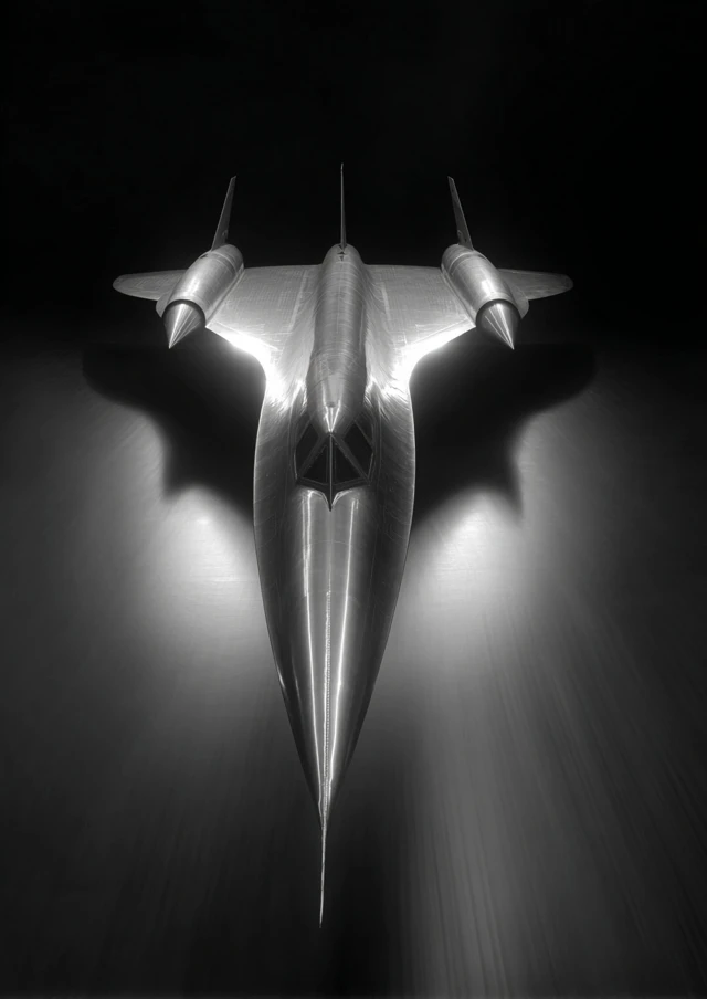 Sleek Prototype Jet Photography James Webb