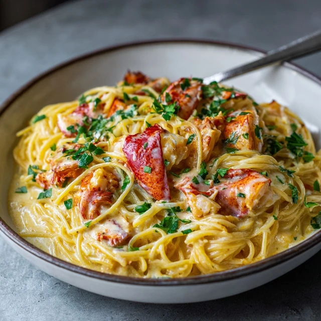 Creamy Lobster Spaghetti Recipe Delicious Pasta Dish