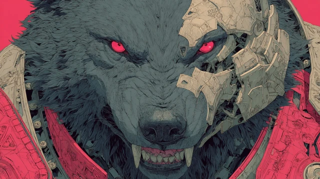 Werewolf Machine Hybrid Concept Art