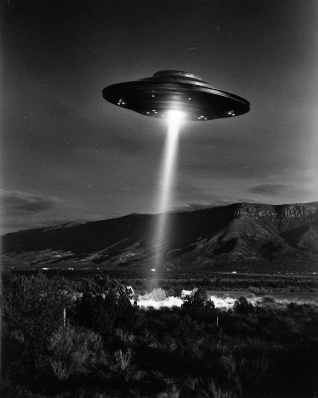 1969 UFO Sighting Over New Mexico Desert