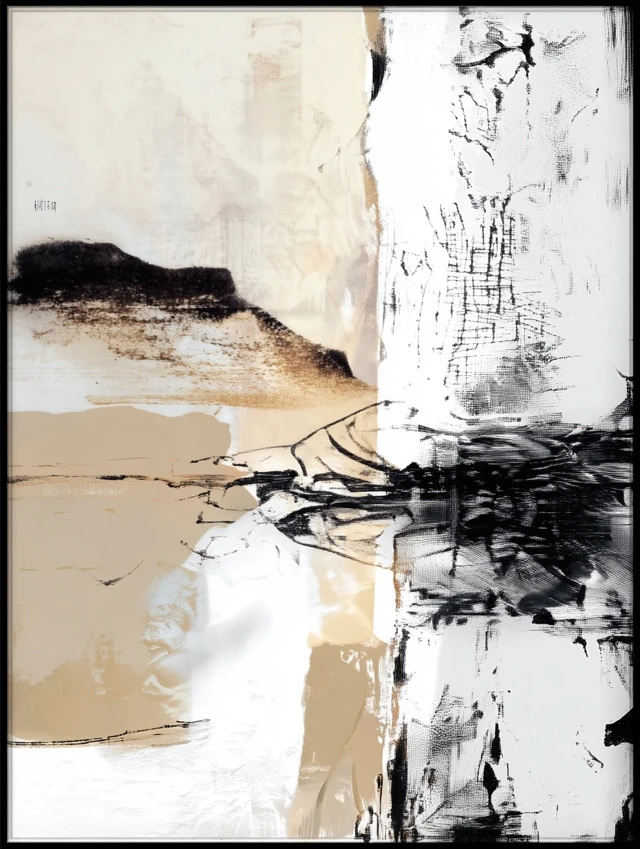 Abstract Minimalist Art Painting