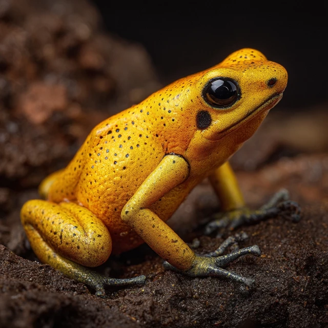 Golden Poison Dart Frog A Stunning Amphibian
