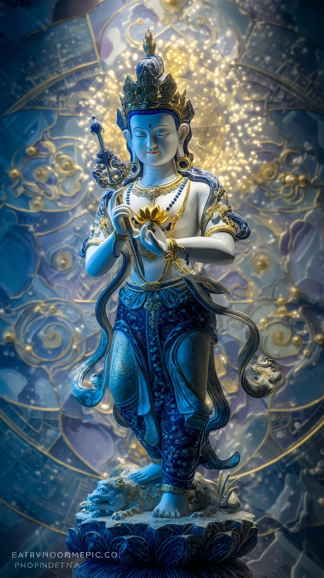 Manjushri Bodhisattva Wisdom Art and Enlightenment