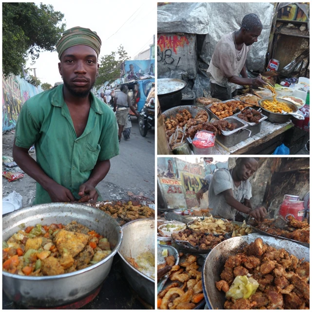 Haitian Street Food Port au Prince