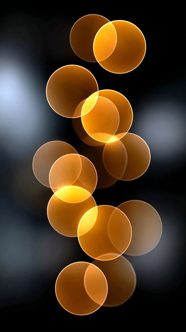 Gold Bokeh Abstract Dreamy Motion 4K