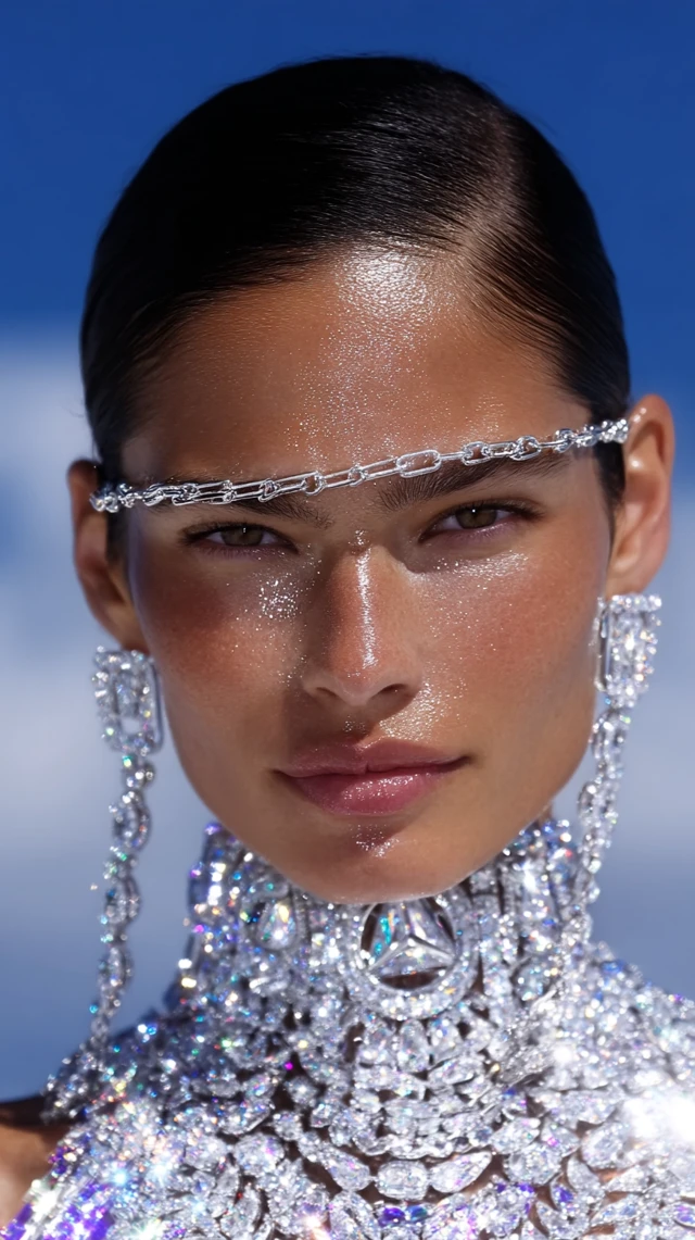 Mercedes Benz Diamond Jewelry at Paris Fashion Week