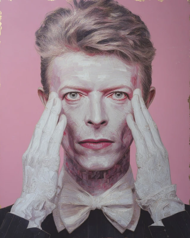 David Bowie by Amy Sherald Art Portrait