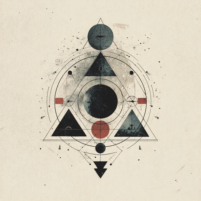 Alchemy Circle Geometric Design Cover Art