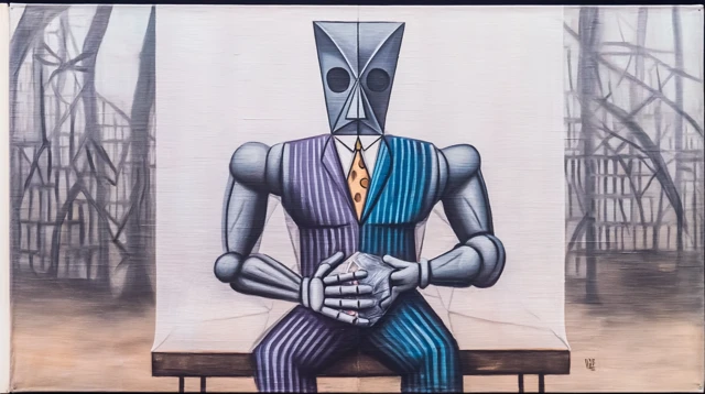 Humanoid Robot Painting in Picasso Style