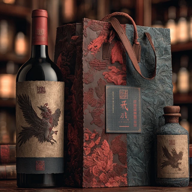 Chinese Wine Packaging Design Photography