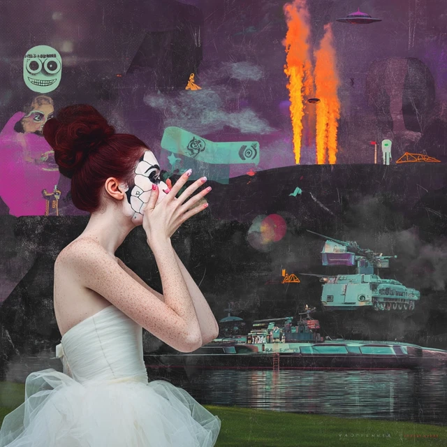 Surreal Artwork Alien Invasion Surrealism
