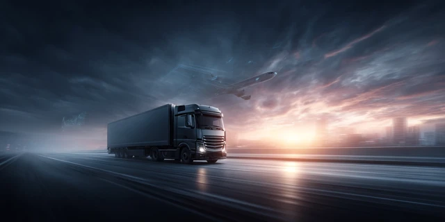 African Logistics Modern Transport Shipping Freight