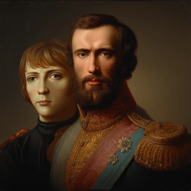Prince Dmitry Donskoy Portrait Painting Detailed and Realistic