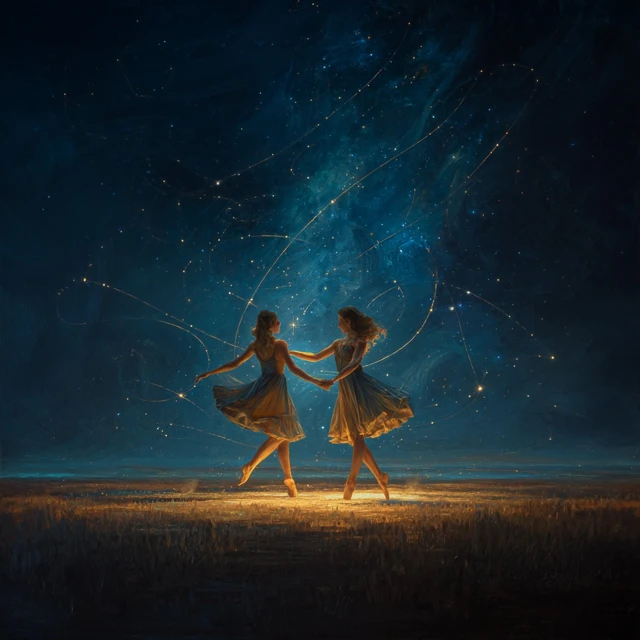 Dreamlike Dance Under the Stars