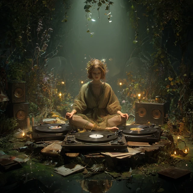 Magical Forest Fairy DJ Dreamscape