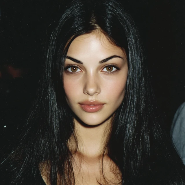 90s Supermodel Stunning Beauty Femme Fatale