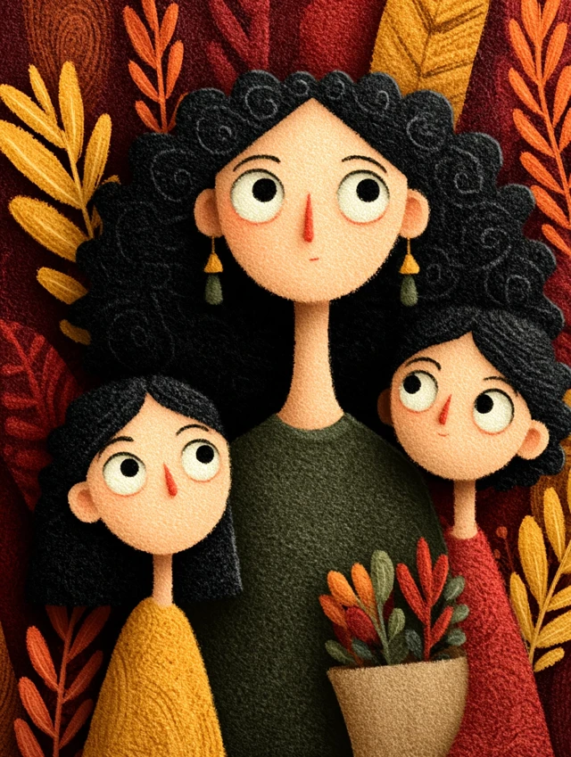 Mothers Day Illustration Warm and Infectious
