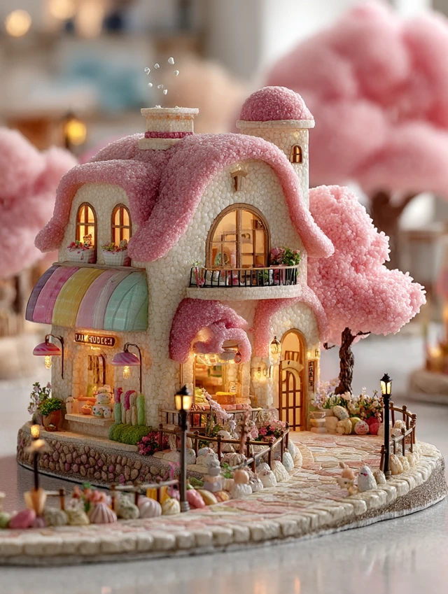 Cherry Maruko Fantasy Town Dream House