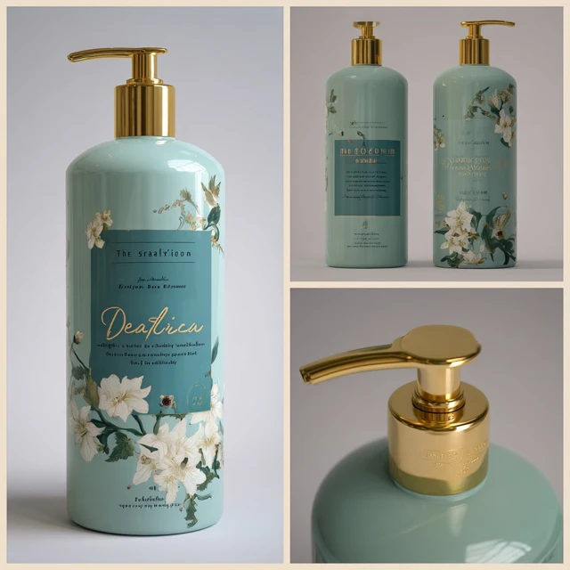 Dearclear Luxury Shampoo Gardenia Design