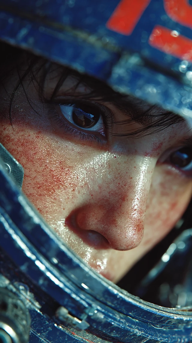 Astronauts Gaze into Space 3D Illustration