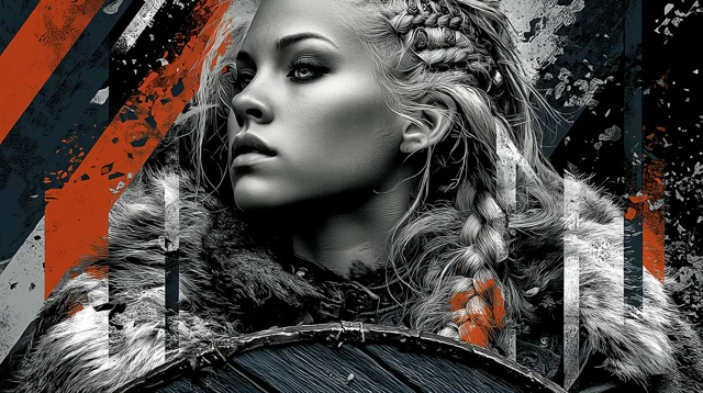 Danish Shieldmaiden Fantasy Art
