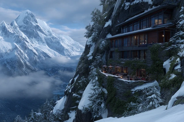 Brutal Architecture in a Remote Landscape
