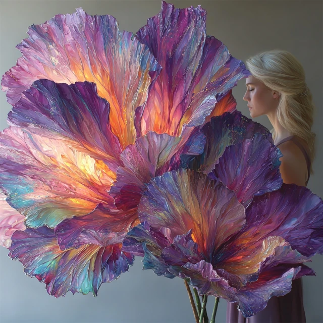 Hibiscus Flowers and a Fairytale Dress