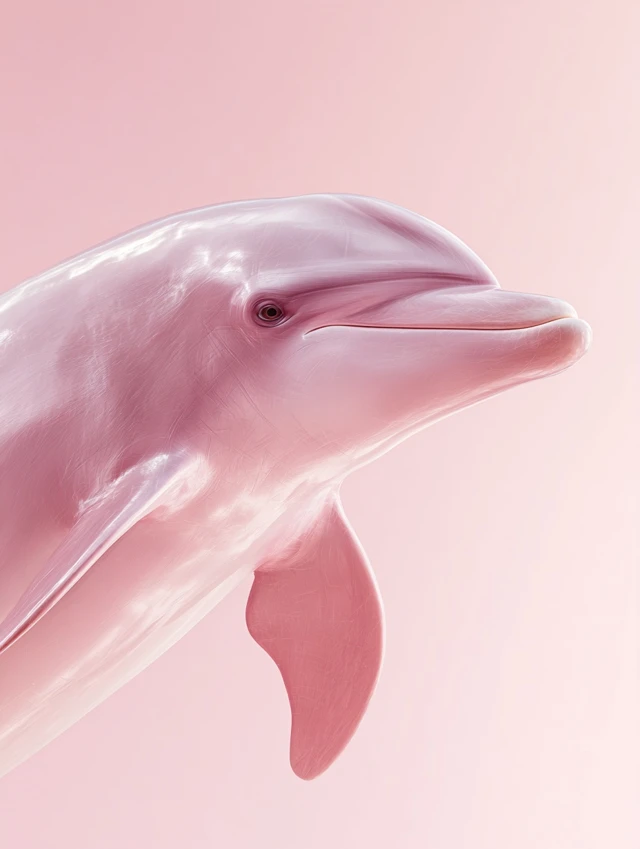 Pink Dolphin Luxury Editorial Photography