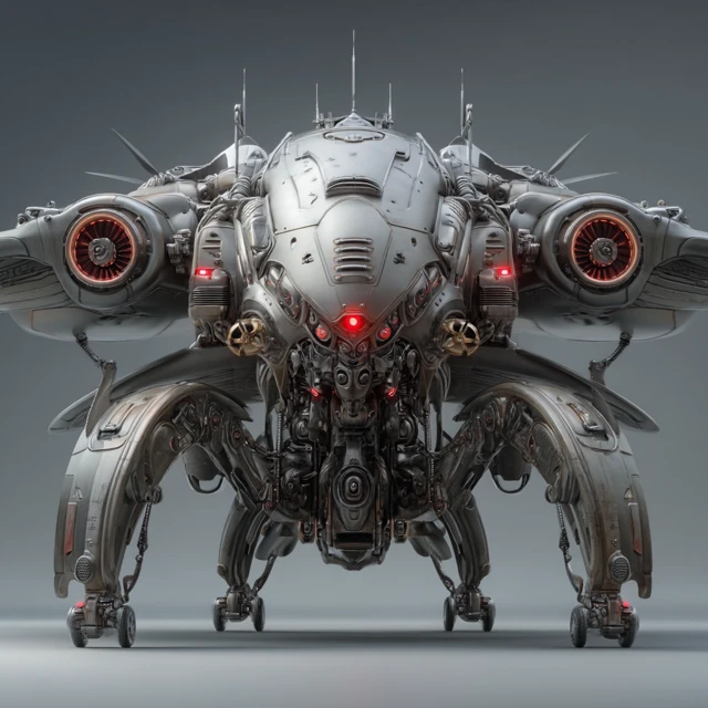 Harkonnen Death Machine Photorealistic SciFi Art