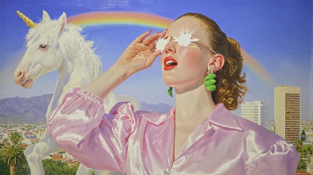 Unicorn Rainbow Art Dream Fantasy
