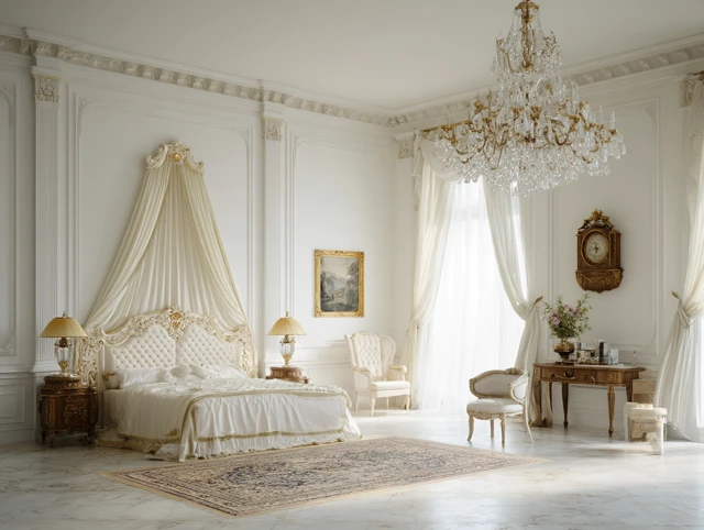 Luxurious Neoclassical Bedroom Interior Design