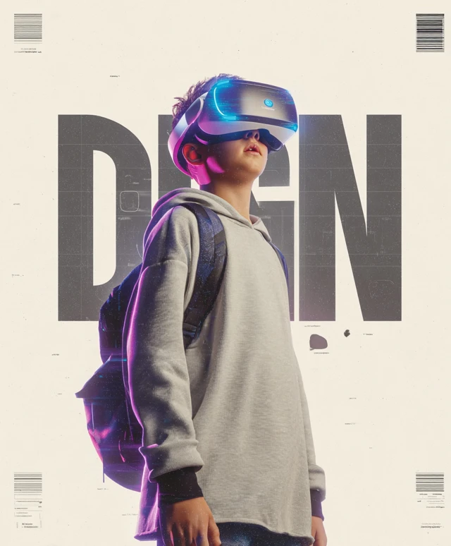 Future Tech Boy VR Design Innovation Advertising