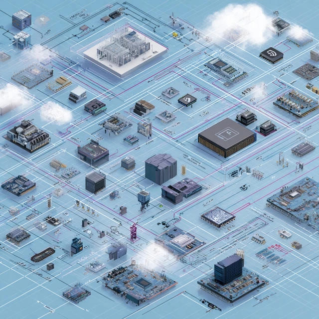 Embedded Systems Smart Ecosystems Illustration