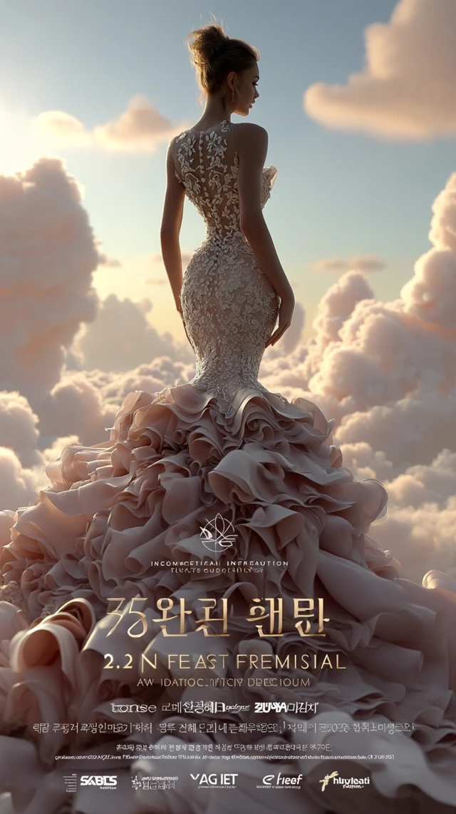 Beauty Ad Poster for Aesthetic Festival New Year Photo Contest