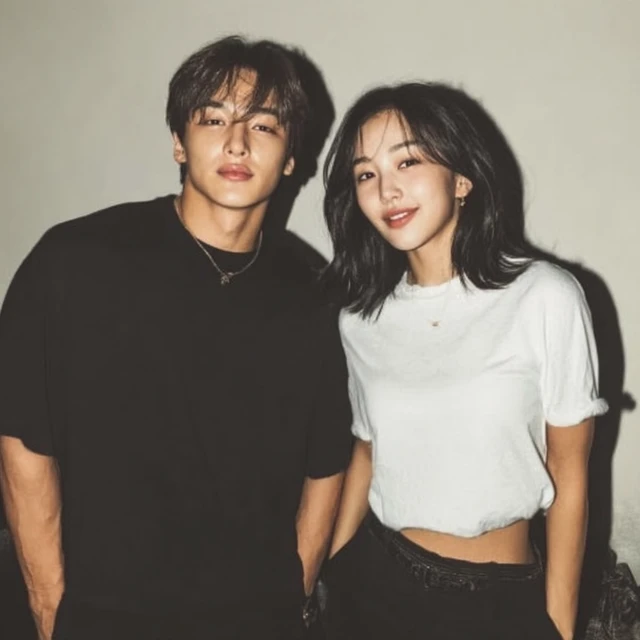 Korean Couple Photos: Handsome Boy and Beautiful Girl
